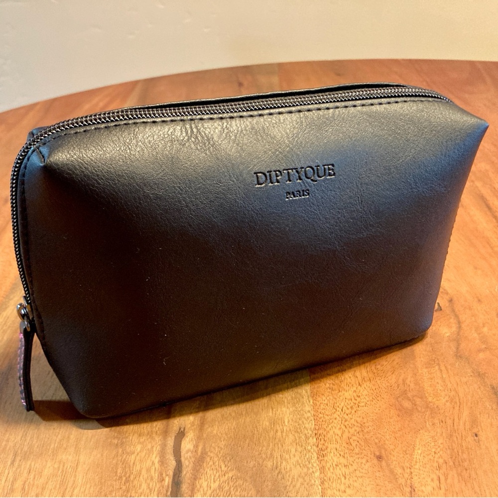 Diptyque Black Toiletries and Accessories Travel Case/Bag